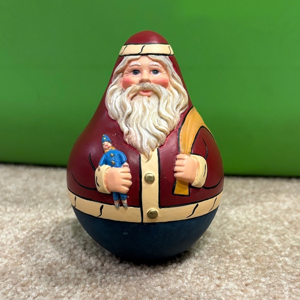 Lenox Egg Santa Claus Figurine
